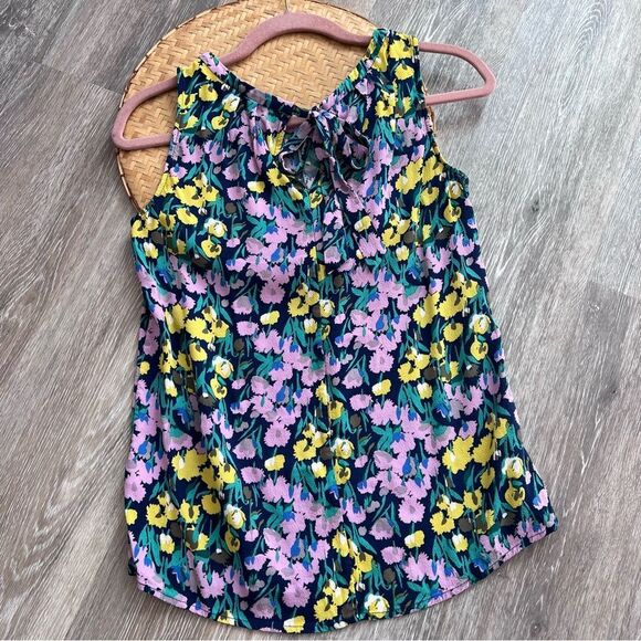 Boden sleeveless‎ floral printed blouse - Picture 6 of 6